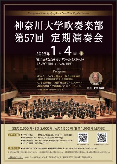 Kanagawa University Symphonic Band 57th Regular Concert
