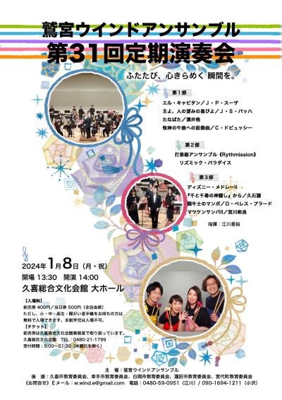 Washinomiya Wind Ensemble 31st Regular Concert