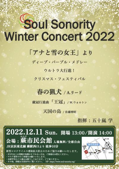Soul Sonority Winter Concert
